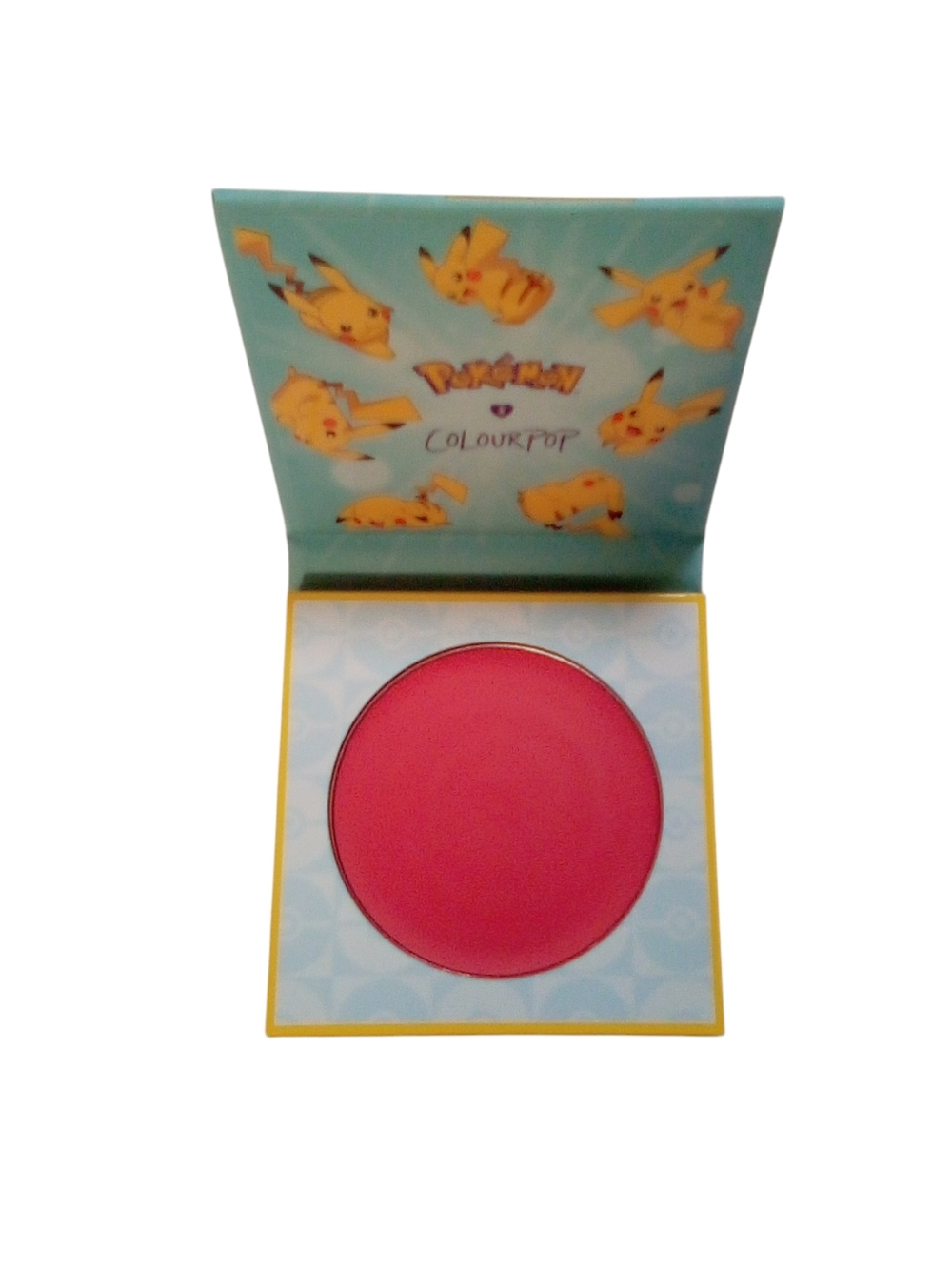 Pokemon Colour Pop Instant Crush Cream Blush Electro Ball Natural Matte Finish